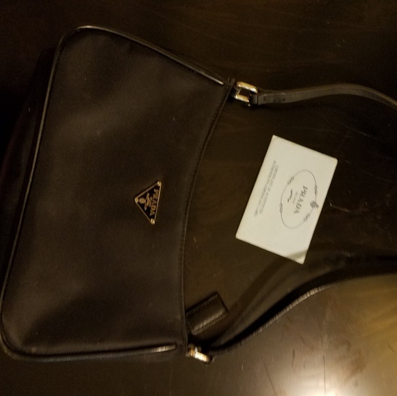 prada little black bag